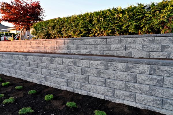 Concrete Retaining Wall Installation in Crestview