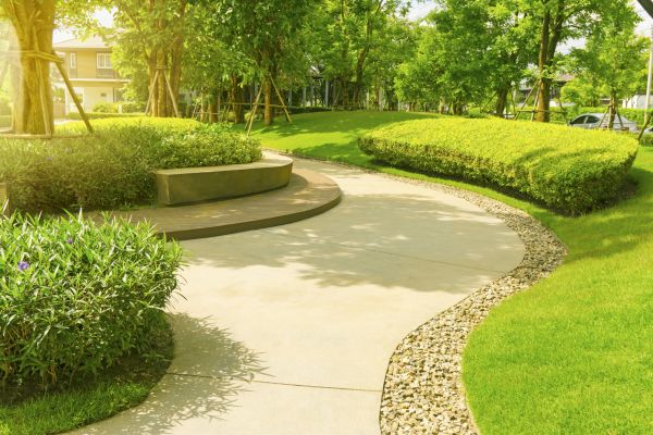 Cement Walkway Installation in Crestview