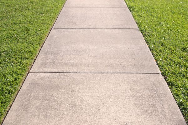 Cement Sidewalk Replacement in Crestview