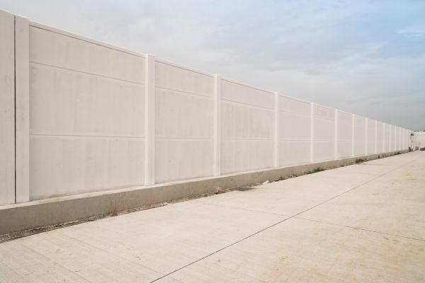 Concrete Fence Construction in Crestview