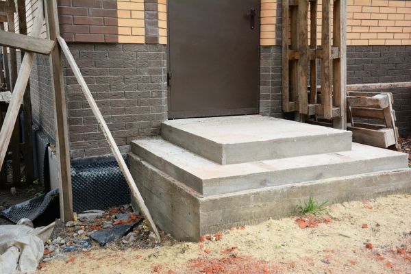 Cement Steps Construction in Crestview
