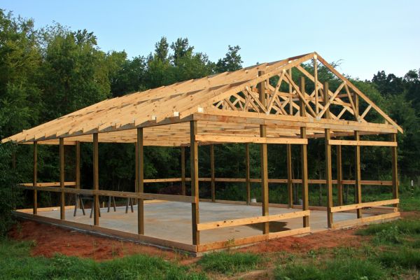 Barn Pad Installation in Crestview