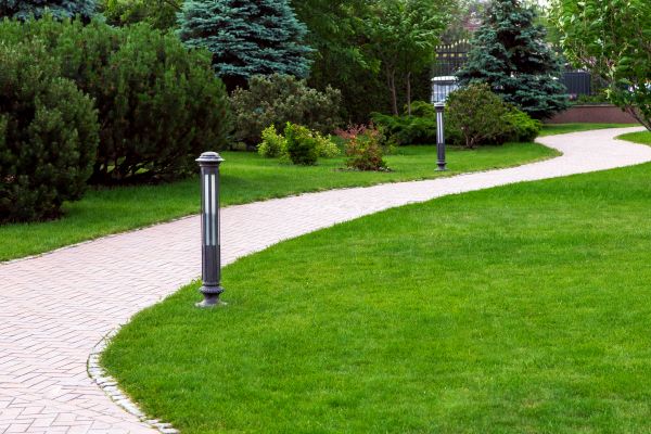 Backyard Sidewalk Installation in Crestview